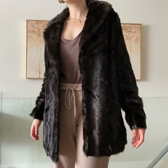 Zara faux fur jacket - Picture 5 of 11